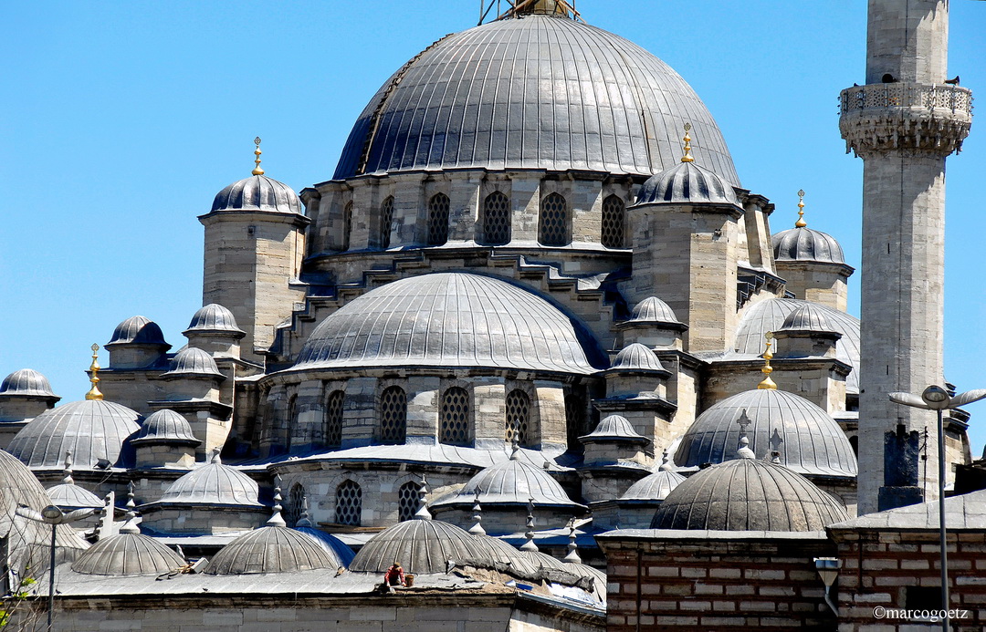 OSMANISCHE GROSSMOSCHE ISTANBUL TUERKEI