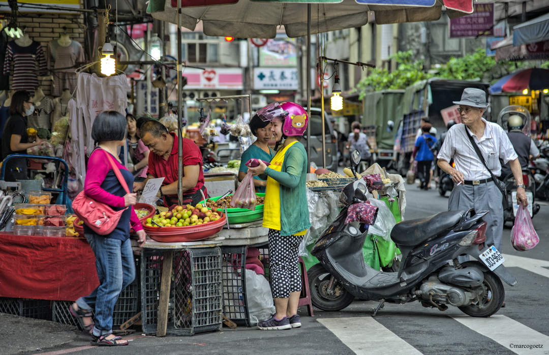 MARKTSTAND KEELUNG TAIWAN