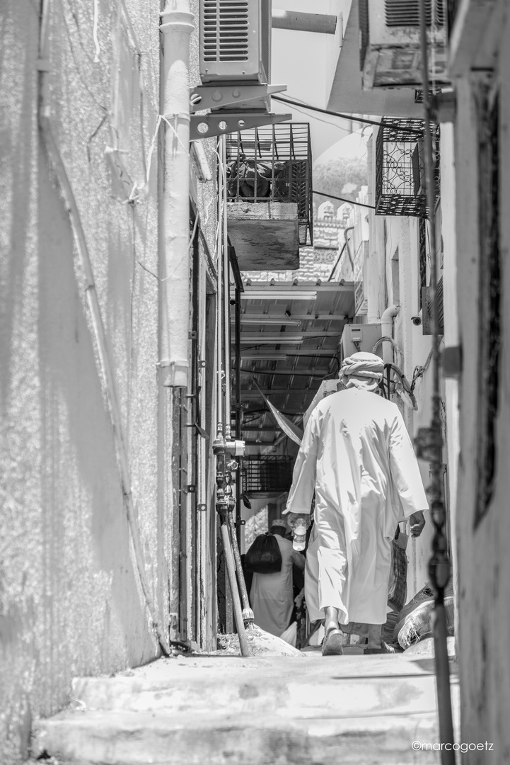 SIDE STREET MUSCAT OMAN