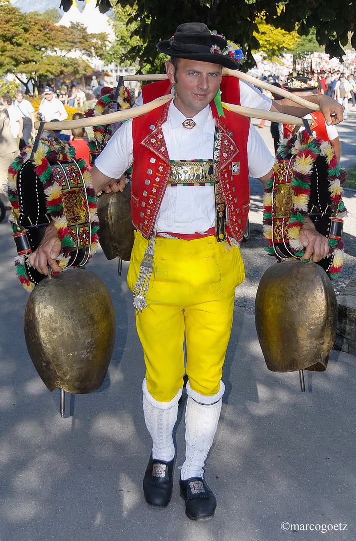 TYPISCHE APPENZELLERTRACHT SWITZERLAND