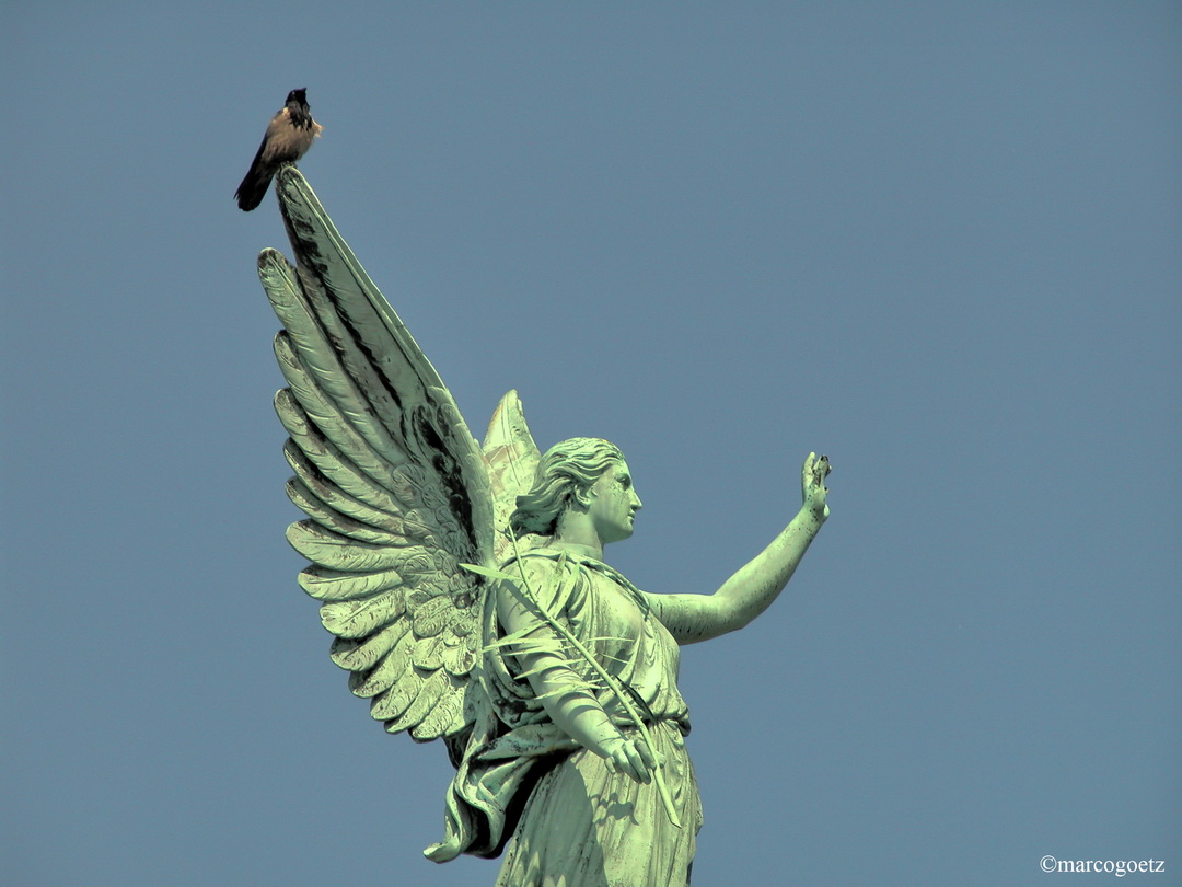 ENGEL STATUE KOPENHAGEN DAENEMARK