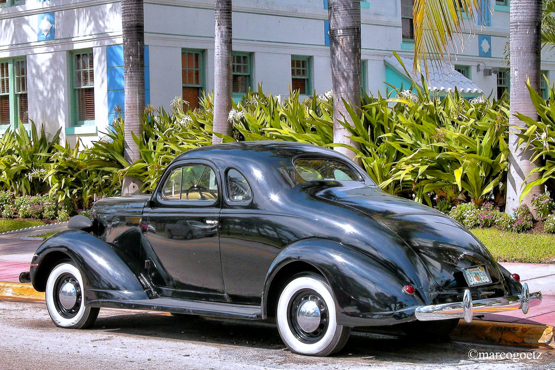 OLDTIMER OCEAN DRIVE MIAMI USA