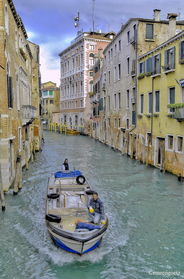 WASSERSTRASSE VENEDIG ITALY