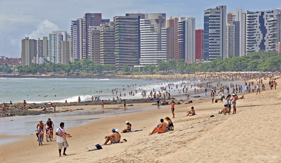 BEACH BEIRA MAR FORTALEZA BRAZIL