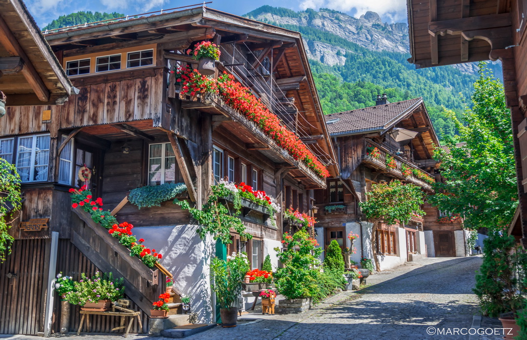 BRUNNGASSE BRIENZ SWITZERLAND