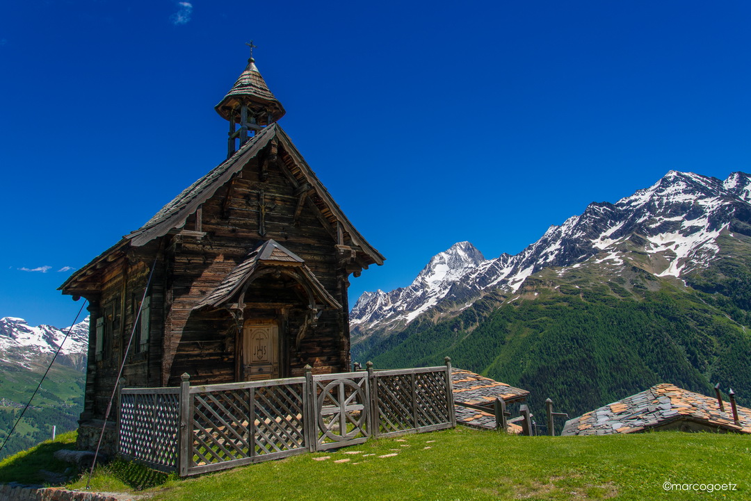 MOUNTAIN CHAPEL HOEHENWEG LOETSCHENTAL WALLIS