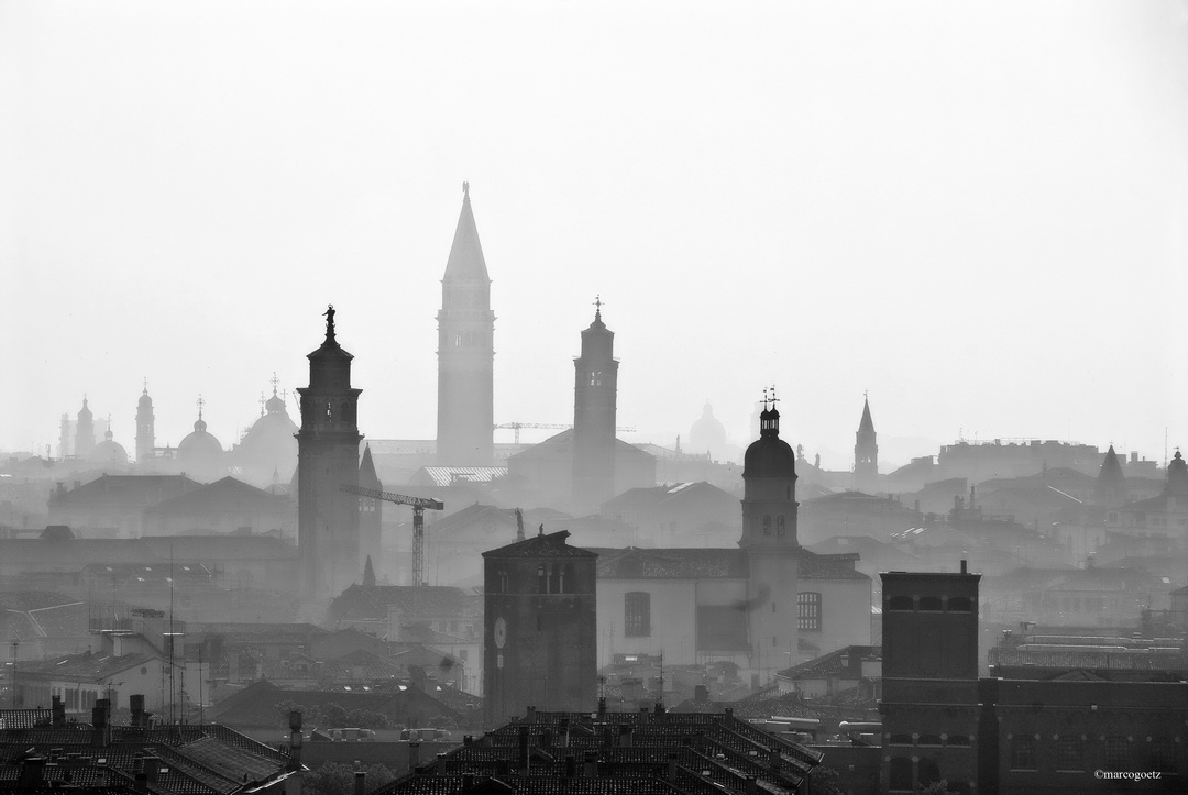 NEBEL VENEDIG ITALIEN