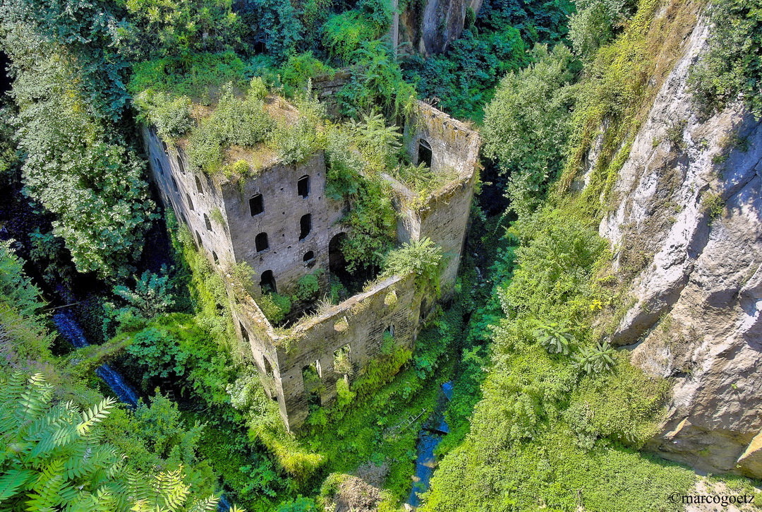 THE OLD MILL OF SORRENTO ITALY
